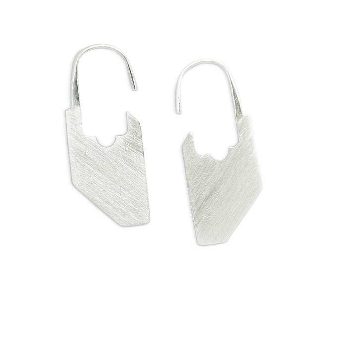 Canyon Earrings in Sterling Silver
