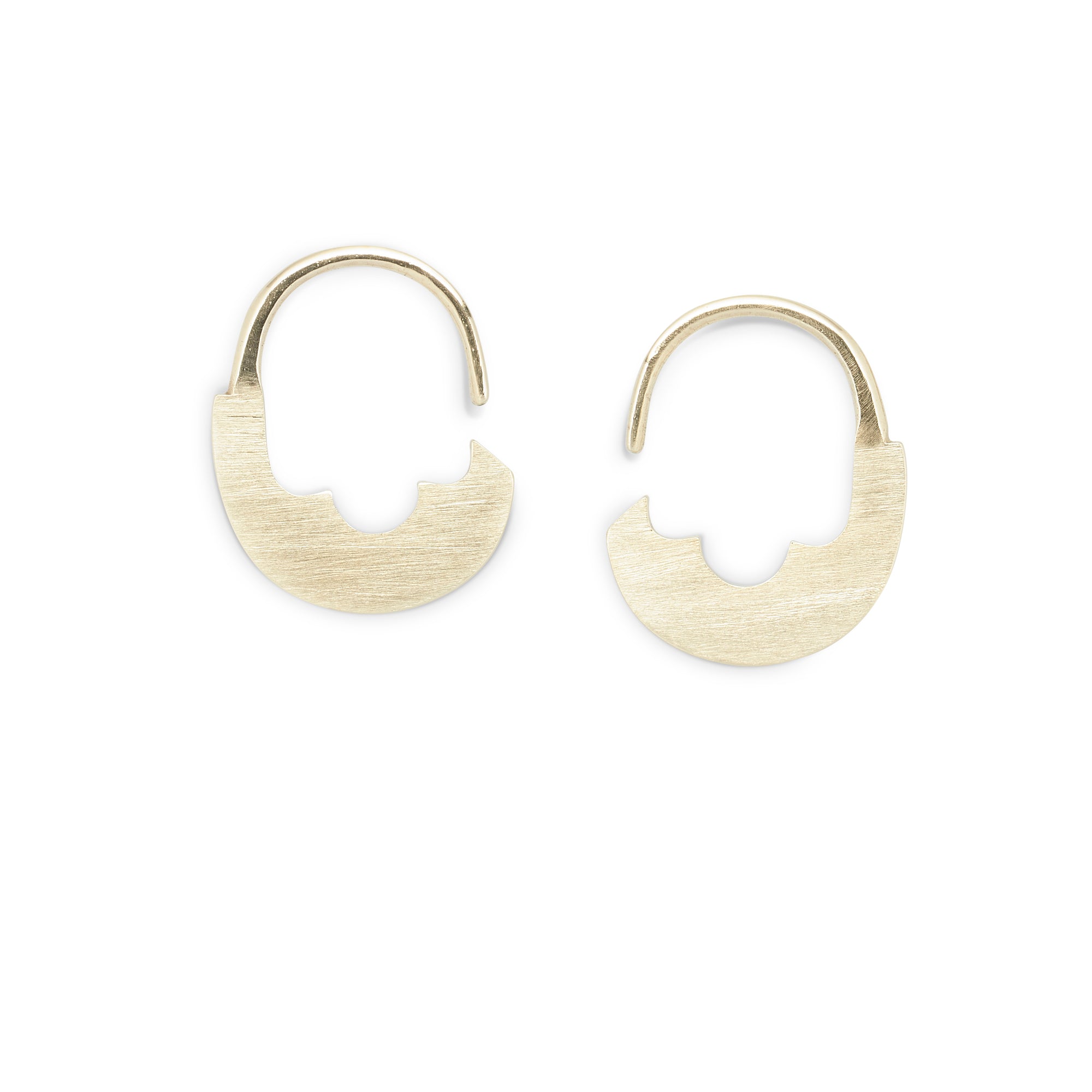 Desert Bloom Earrings in solid 9ct Yellow Gold