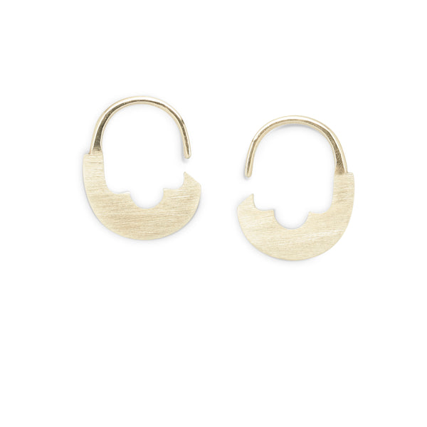 Desert Bloom Earrings in solid 9ct Yellow Gold
