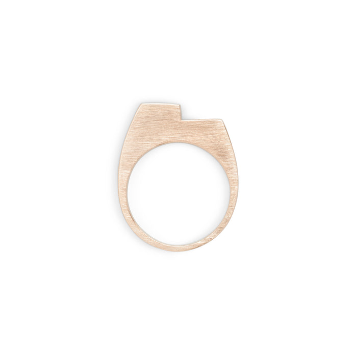 Mountain Ring in solid 9ct Rose Gold