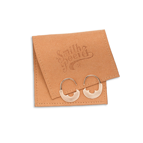 Desert Bloom Earrings in solid 9ct Rose Gold
